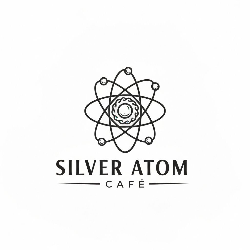 Silver Atom Cafe logo